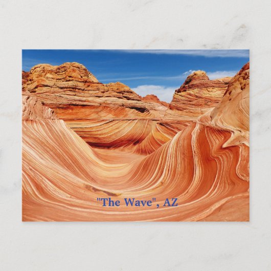 "The Wave", Briefkaart Arizona (Voorkant)