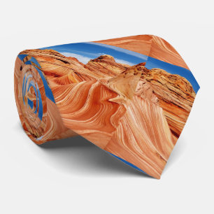 The Wave, Hiker's Paradise Natuur Foto Stropdas