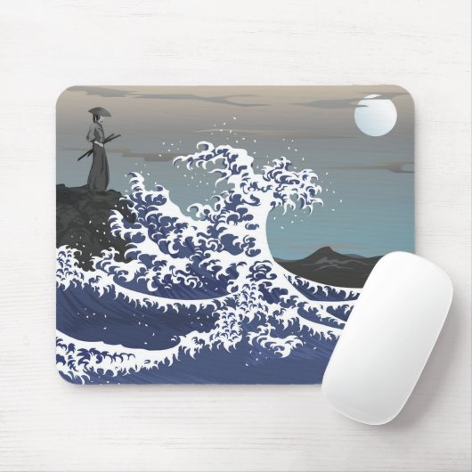 "The Wave"-mousepad Muismat (Met muis)