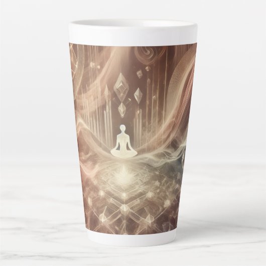 The Wave of Form Latte Mok (Voorkant)