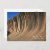 The Wave Rock, Hyden, Australië - Briefkaart (Voorkant / Achterkant)