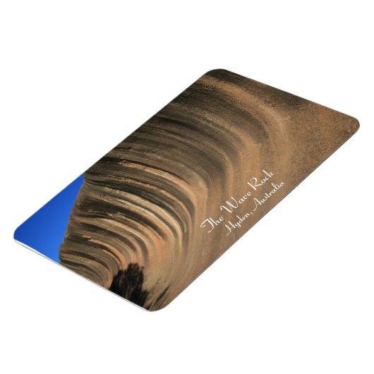 The Wave Rock, Hyden, Australië - Magnet Magneet (Linkerzijde)