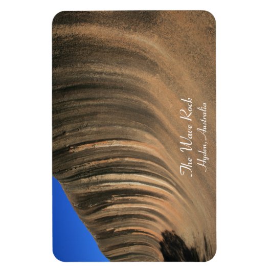 The Wave Rock, Hyden, Australië - Magnet Magneet (Verticaal)