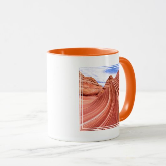 The Wave Sandstone Rock Formation Mok (Voorkant rechts)