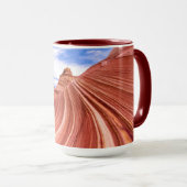 The Wave Sandstone Rock Formation Mok (Voorkant rechts)