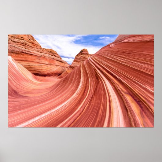 The Wave Sandstone Rock Formation Poster (Voorkant)