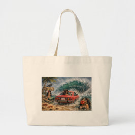 The Wave-tas Grote Tote Bag