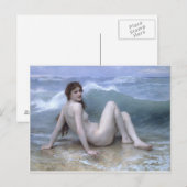 The Wave van William-Adolphe Bouguereau Briefkaart (Voorkant / Achterkant)