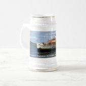 The Waverley Paddle Steamer, Rothesay, Schotland Bierpul (Voorkant links)