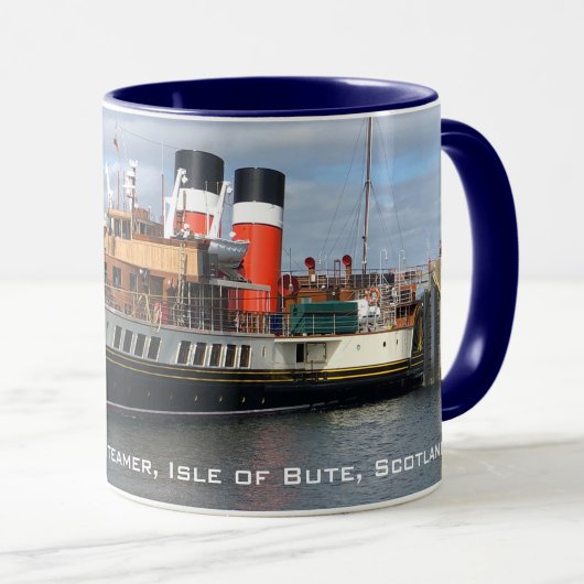 The Waverley Paddle Steamer, Rothesay, Schotland Mok