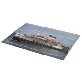 The Waverley Paddle Steamer, Rothesay, Schotland Snijplank (Hoek)