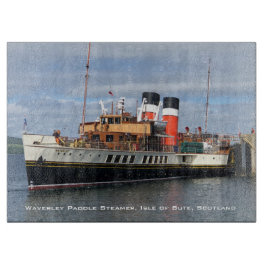 The Waverley Paddle Steamer, Rothesay, Schotland Snijplank
