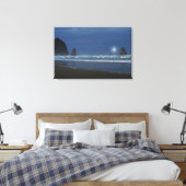 The Waves Chicane 36 x 24 stretched canvas print (Insitu (Slaapkamer))