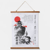 The Way of Karate - Wisdom of Gichin Funakoshi Hangend Wandkleed (Voorkant)