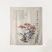 The Way of Karate - Wisdom of Gichin Funakoshi Wandkleed (Voorkant)