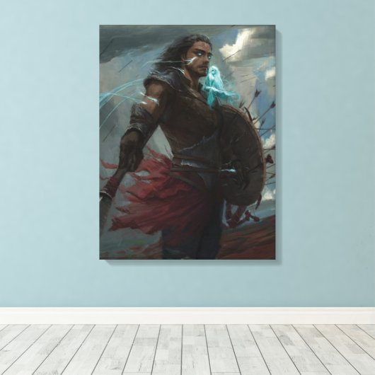 The Way of Kings Kaladin Canvas Afdruk (Insitu (Houten vloer))