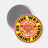 The Way of Saint James Magneet (Voorkant / Achterkant)