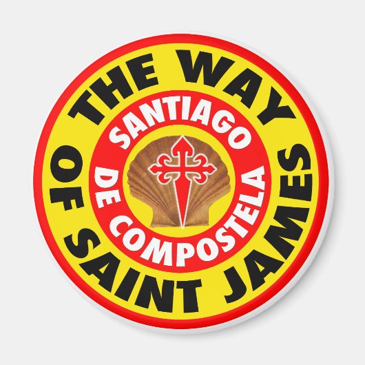 The Way of Saint James Magneet (Voorkant)