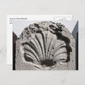 The Way of St. James, Scallop Route Marker Briefkaart (Voorkant / Achterkant)