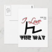 The Way (Tsade) Briefkaart (Voorkant / Achterkant)