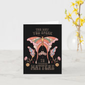 The Way You Speak To Yourself S Kaart (Gele Bloem)