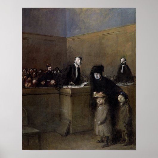The Weak and the Oppress, c.1910 Poster (Voorkant)