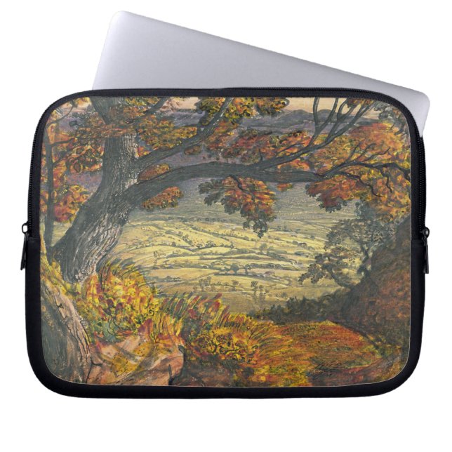 The Weald of Kent, c.1827-28 (w/c & gouache op pap Laptop Sleeve (Voorkant)