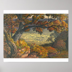 The Weald of Kent, c.1827-28 (w/c & gouache op pap Poster
