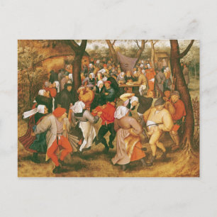 The Wedding Dance, 1607 Briefkaart
