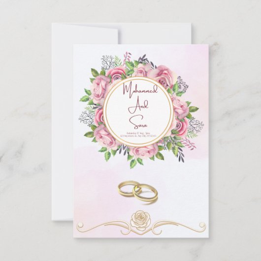 The Wedding Invitation (Voorkant)