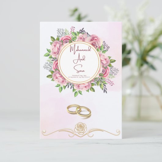 The Wedding Invitation (Staand voorkant)