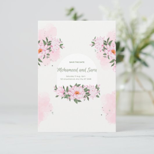 The Wedding Invitation (Staand voorkant)