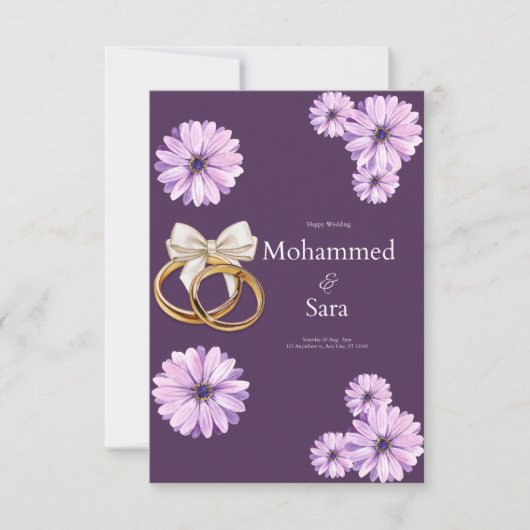 The Wedding Invitation  (Voorkant)