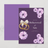 The Wedding Invitation  (Voorkant / Achterkant)