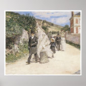 The Wedding March 1892 Theodore Robinson Poster (Voorkant)