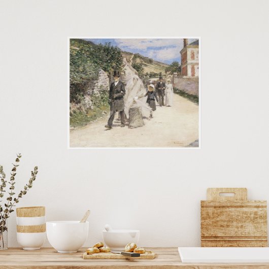 The Wedding March 1892 Theodore Robinson Poster (Keuken)