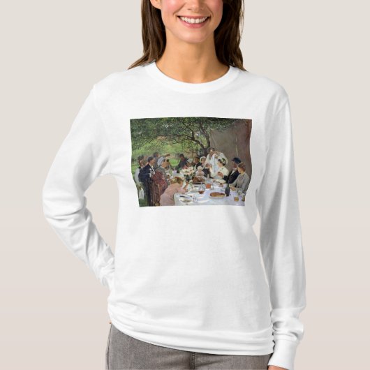 The Wedding Meal in Yport, 1886 T-shirt (Voorkant)