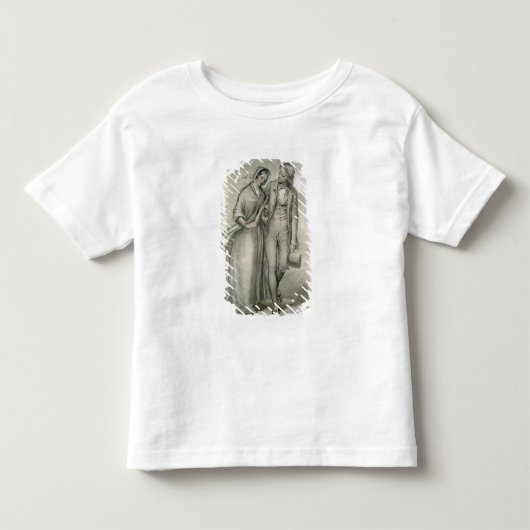 The Wedding Morning - Het vertrek, c.1846 Kinder Shirts (Voorkant)