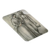 The Wedding Morning - Het vertrek, c.1846 Magneet (Rechterzijde)