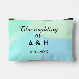 The wedding of add couple name initial letter date etui