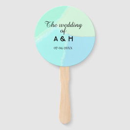 The wedding of add couple name initial letter date handwaaier