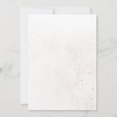 The Wedding Of Gold & Beige Texture Wedding Kaart (Achterkant)