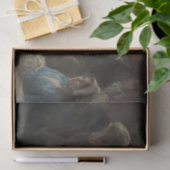 The Wedding Register (door Edmund Blair Leighton) Tissuepapier (Geschenk)