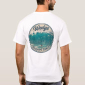 The Wedge, Newport Beach, CA T-shirt (Achterkant)