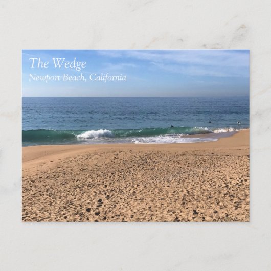 The Wedge, Newport Beach, Californië Briefkaart (Voorkant)