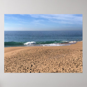 The Wedge, Newport Beach, Californië Poster