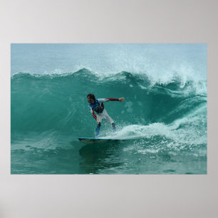 The Wedge, Newport Beach, Californië Poster