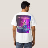 The Weeknd Logo Inspired Stylish T-Shirt for Fans (Achterkant volledig)