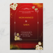 The Weidiing Invitation Kaart (Voorkant)