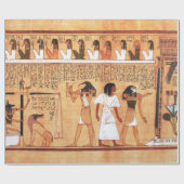 The Weighing Of The Heart Against Maat's Feather Cadeaupapier (Vlak)